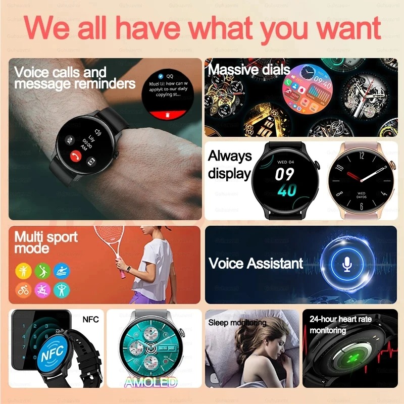 2026年新型スマートウォッチ 女性向け カスタム文字盤 N - Smartwatch Faces のレビューと価格