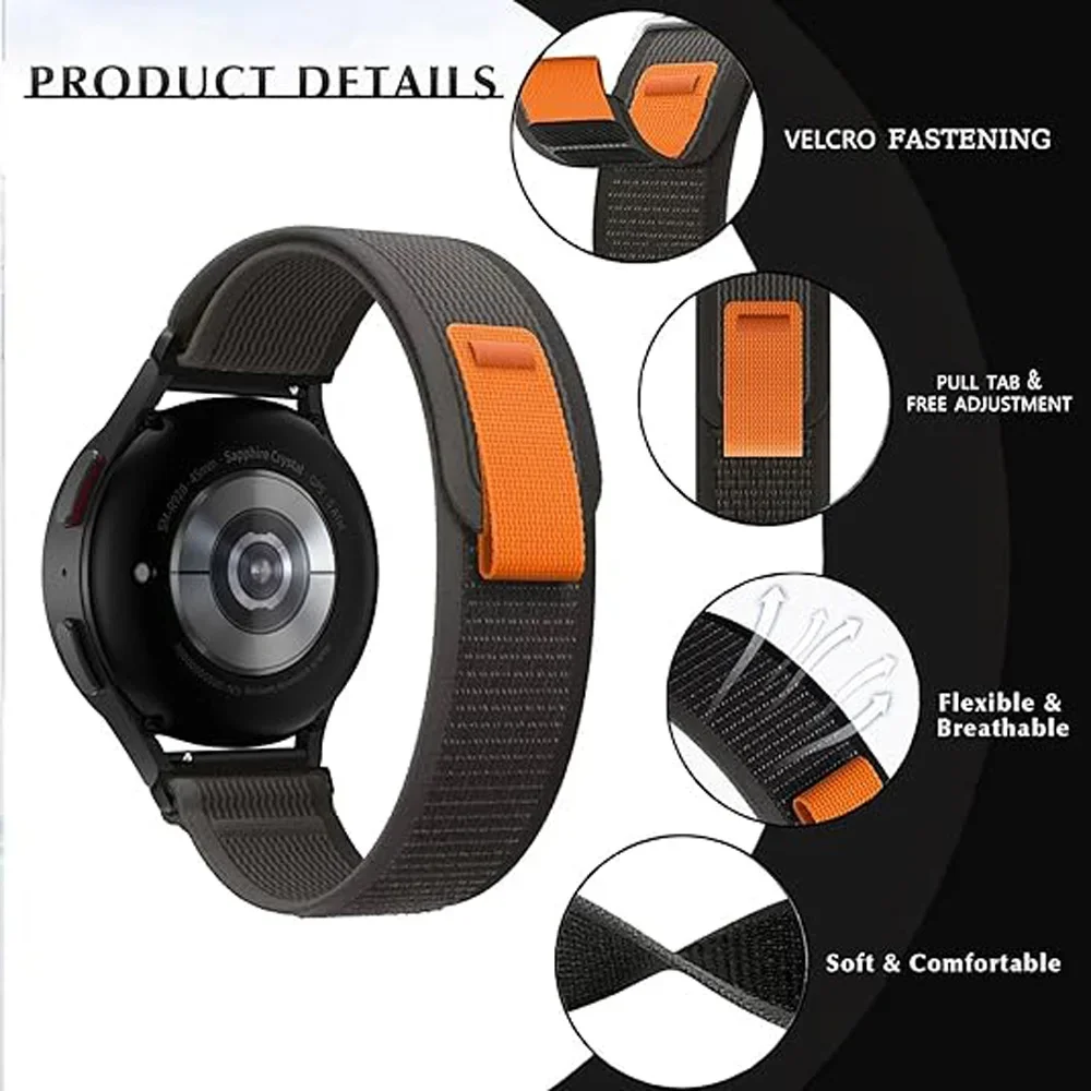 Xiaomi Watch用ナイロンストラップ,22mm,s4 - Xiaomi Smartwatch S3 Accessories のレビューと価格