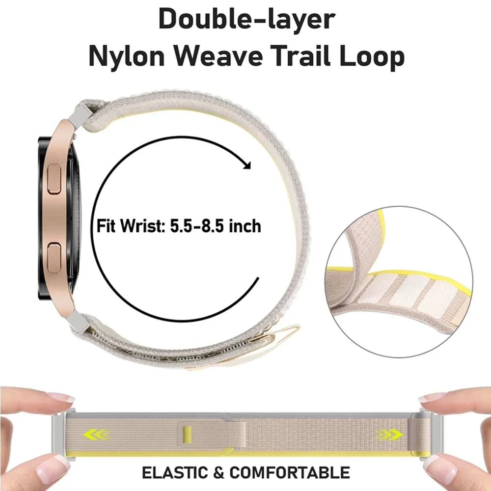 Xiaomi Watch用ナイロンストラップ,22mm,s4 - Xiaomi Smartwatch S3 Accessories のレビューと価格