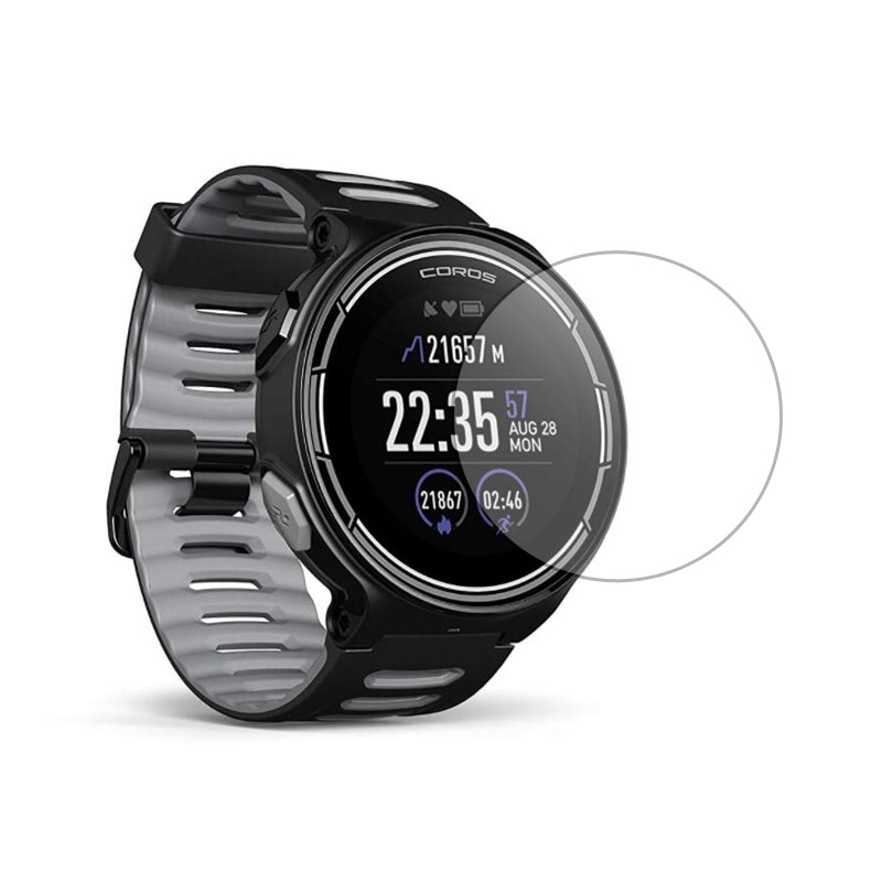 硬質強化ガラス保護フィルム Coros PACE 4/3/2 - Smartwatch Icon のレビューと価格