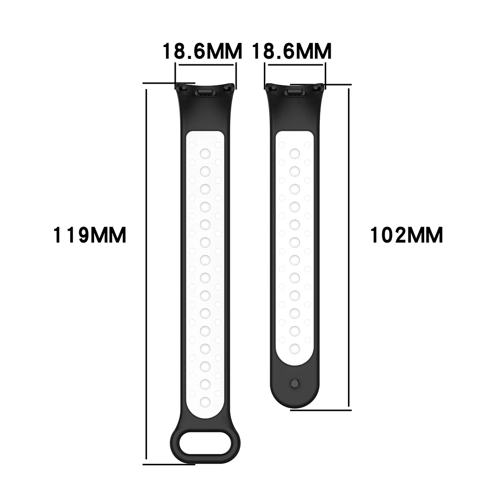 Xiaomiスマートバンド10 9 8用スポーツシリコンスト - Android Smartwatch Accessories のレビューと価格